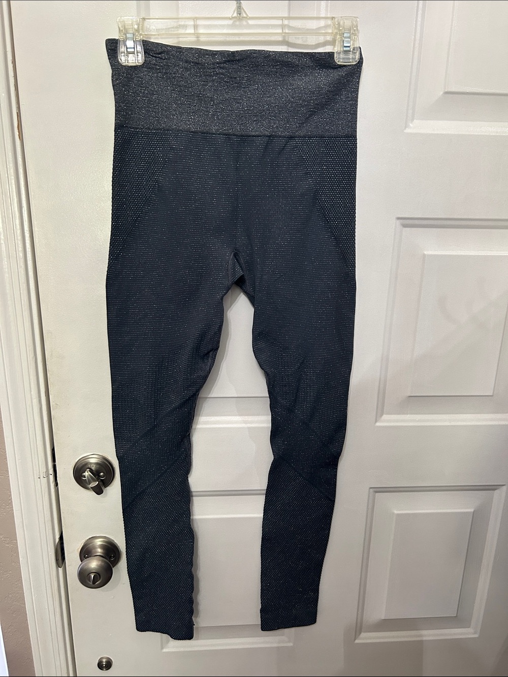 Athleta Kids Charcoal Gray High-Waist Leggings